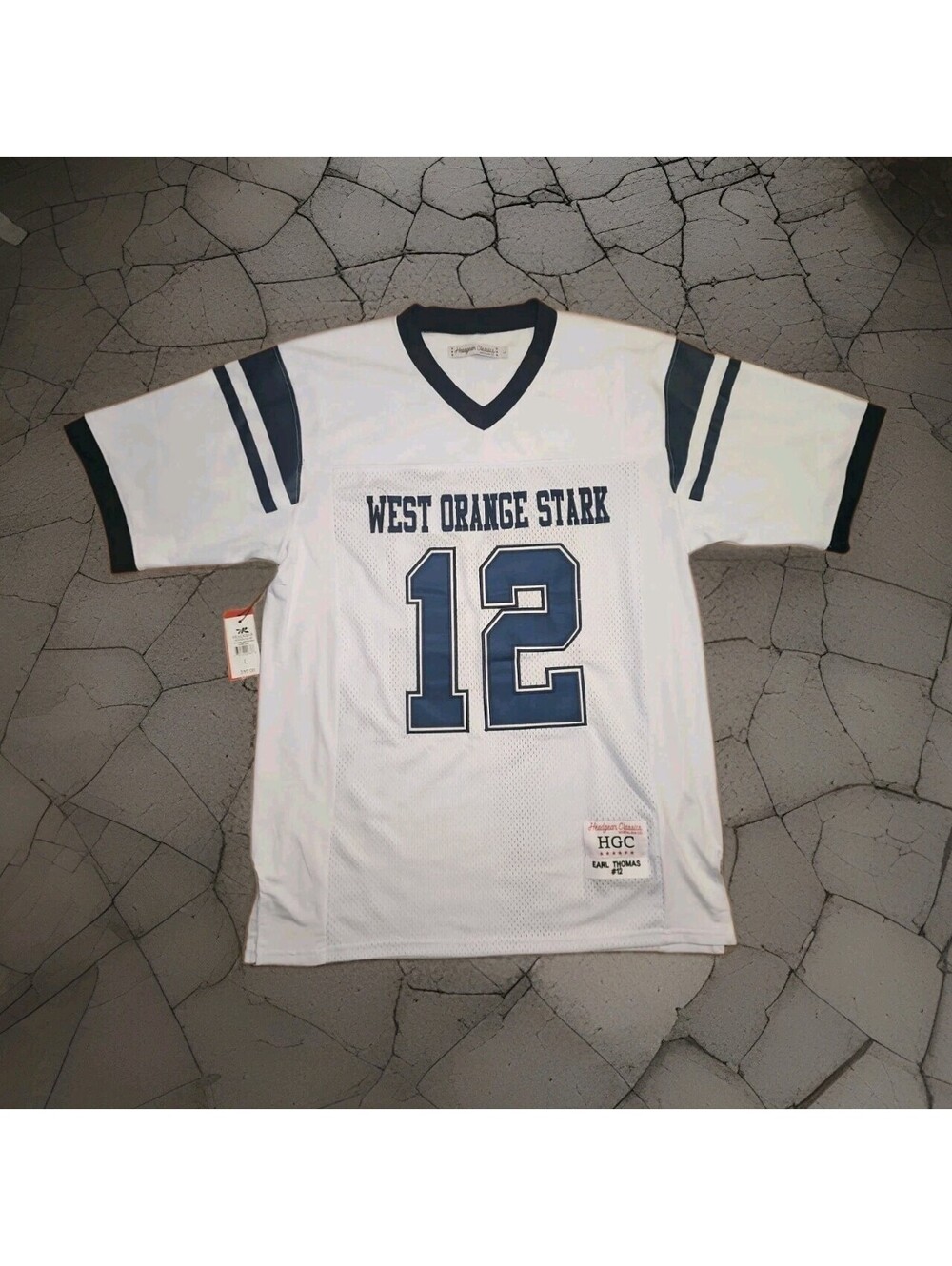 Headgear Classics Earl Thomas West Orange-Stark high school Jersey Size Large